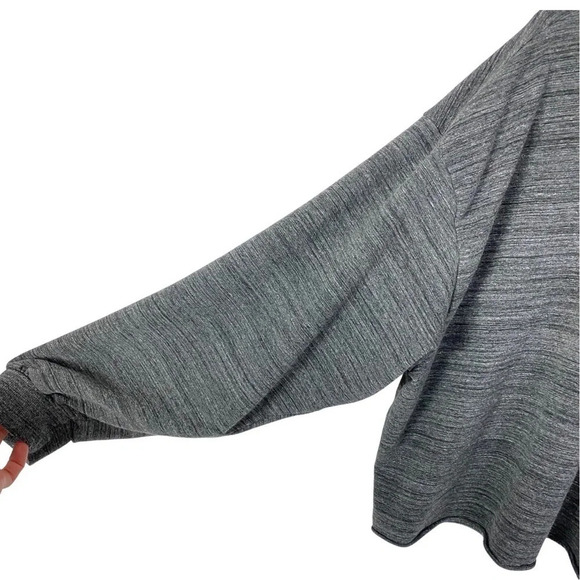 Daily Ritual 1/2 Zip Pullover Sweatshirt Women’s Plus Size XXL Heathered Gray LS - Picture 4 of 10